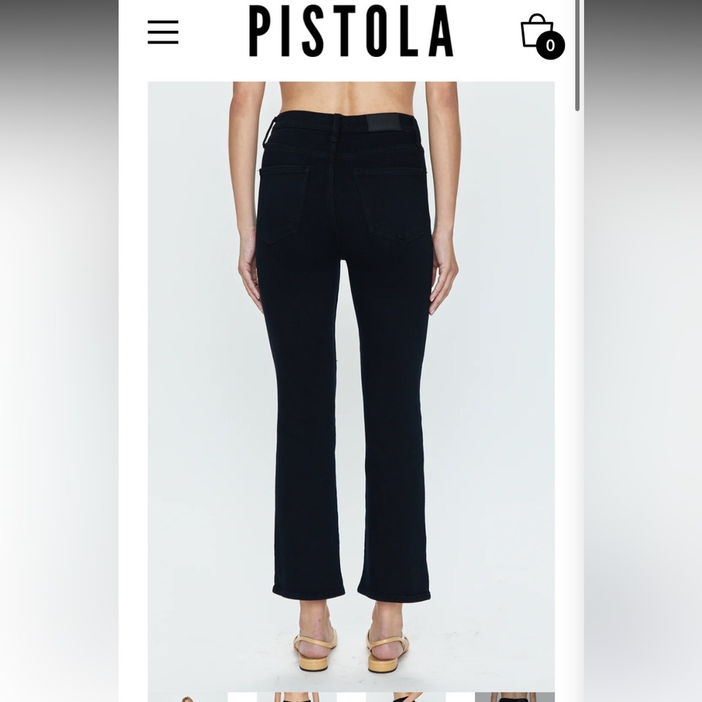 PISTOLA Jeans - Lennon High Rise Cropped